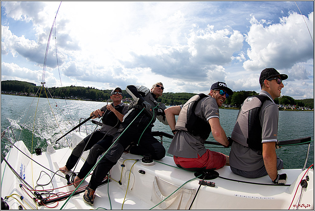 J70 - WOODLAND, 12.06.2021 Segelboot; Segeln; Woodland; Spinnaker; J70; Sorpesee; Sauerland